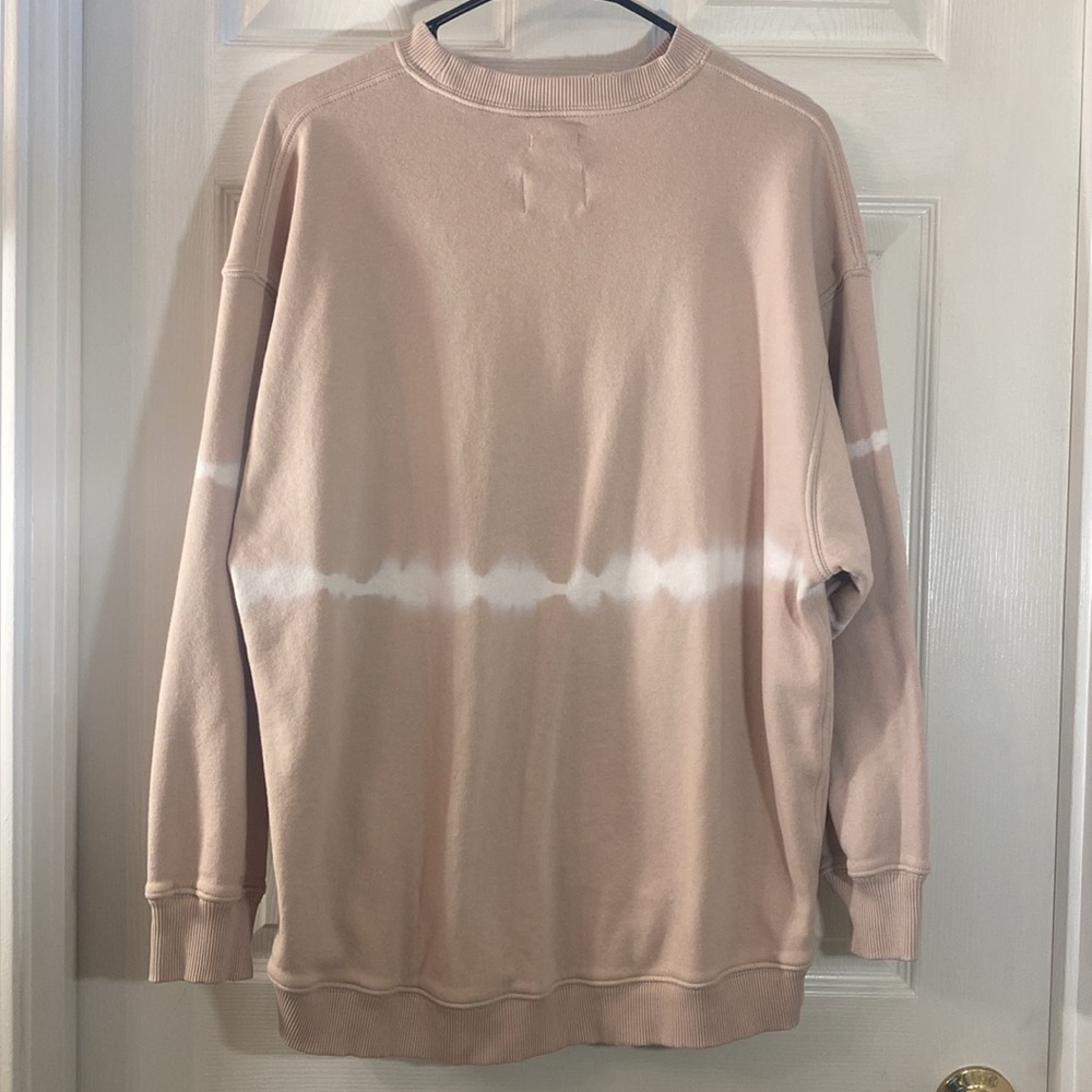 AMERICAN EAGLE Jegging Fit Ahh.Mazingly Soft Oversized Tie-Dye Sweatshirt - Picture 8 of 12